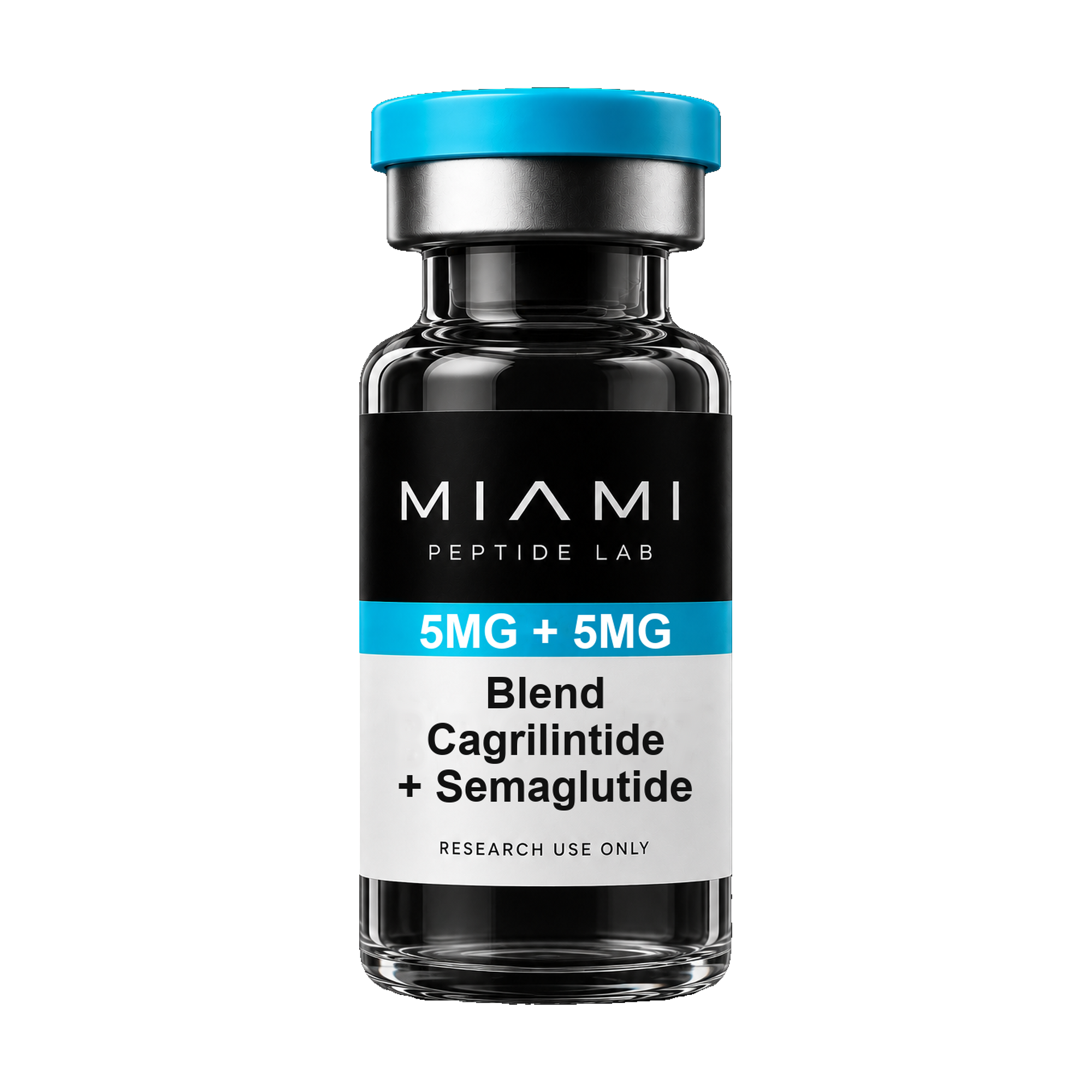 Blend Cagrilintide + Semaglutide — research peptide vial | Miami Peptide Lab