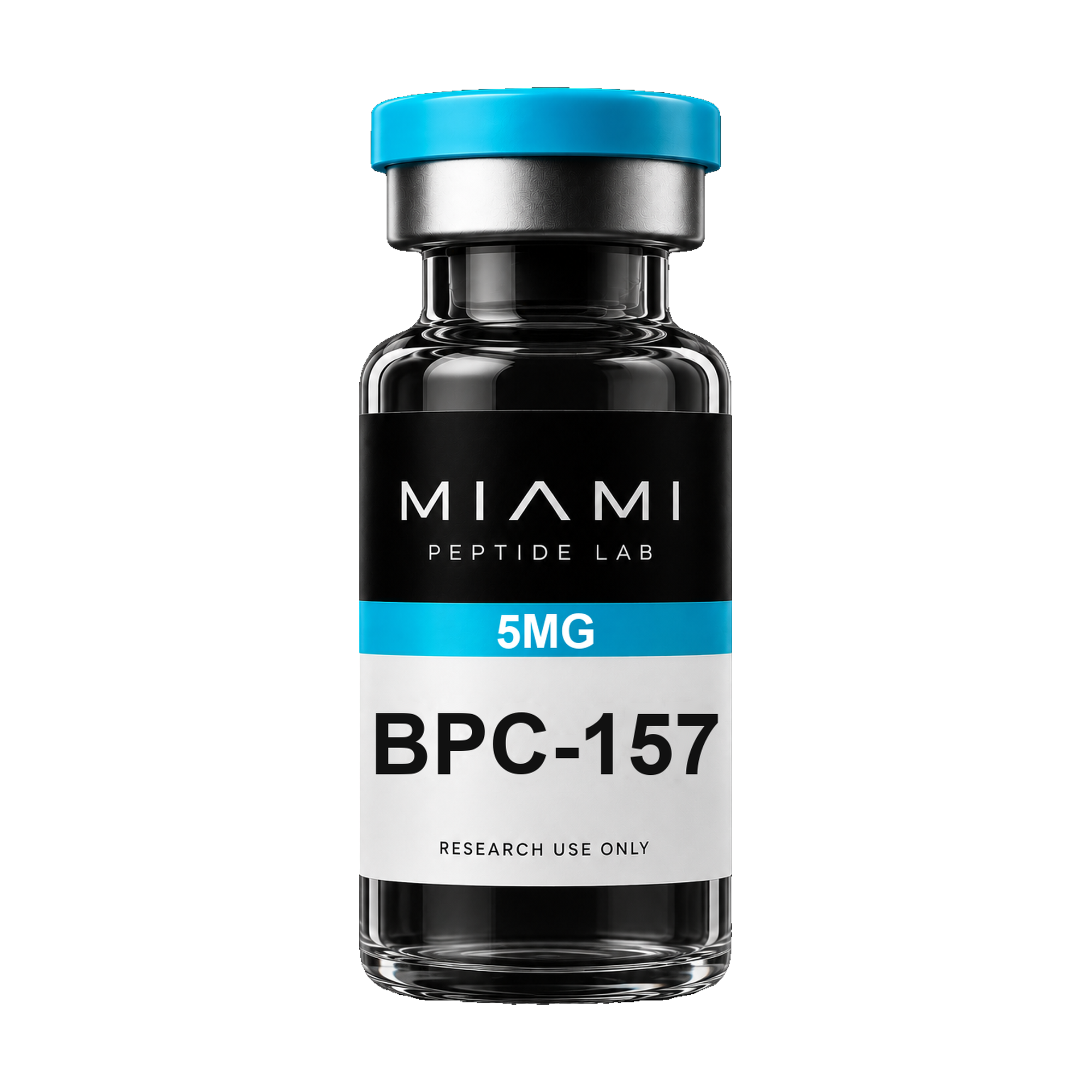BPC-157 5mg — research peptide vial | Miami Peptide Lab