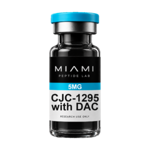 CJC-1295 with DAC — research peptide vial | Miami Peptide Lab