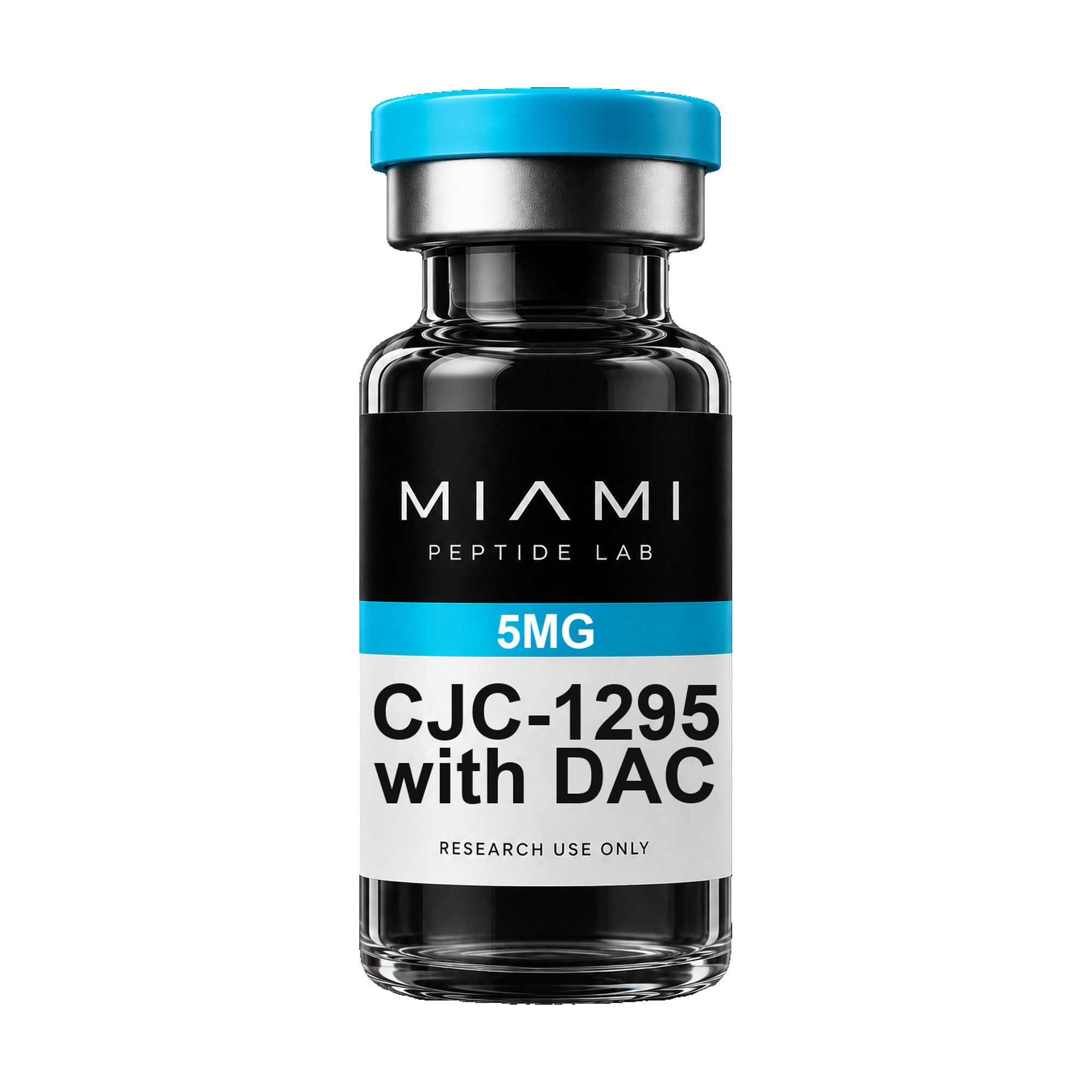 CJC-1295 with DAC — research peptide vial | Miami Peptide Lab