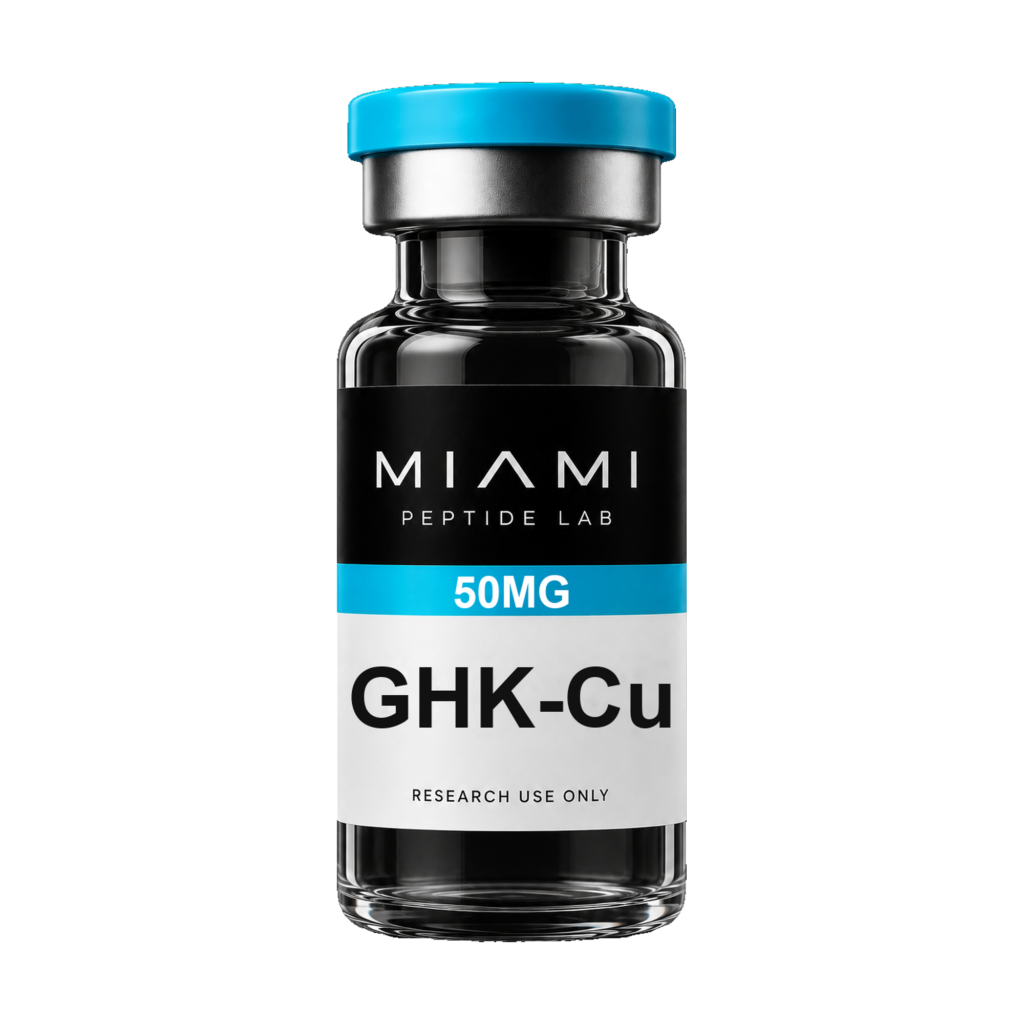 GHK-Cu — research peptide vial | Miami Peptide Lab