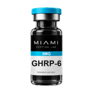 GHRP-6 — research peptide vial | Miami Peptide Lab