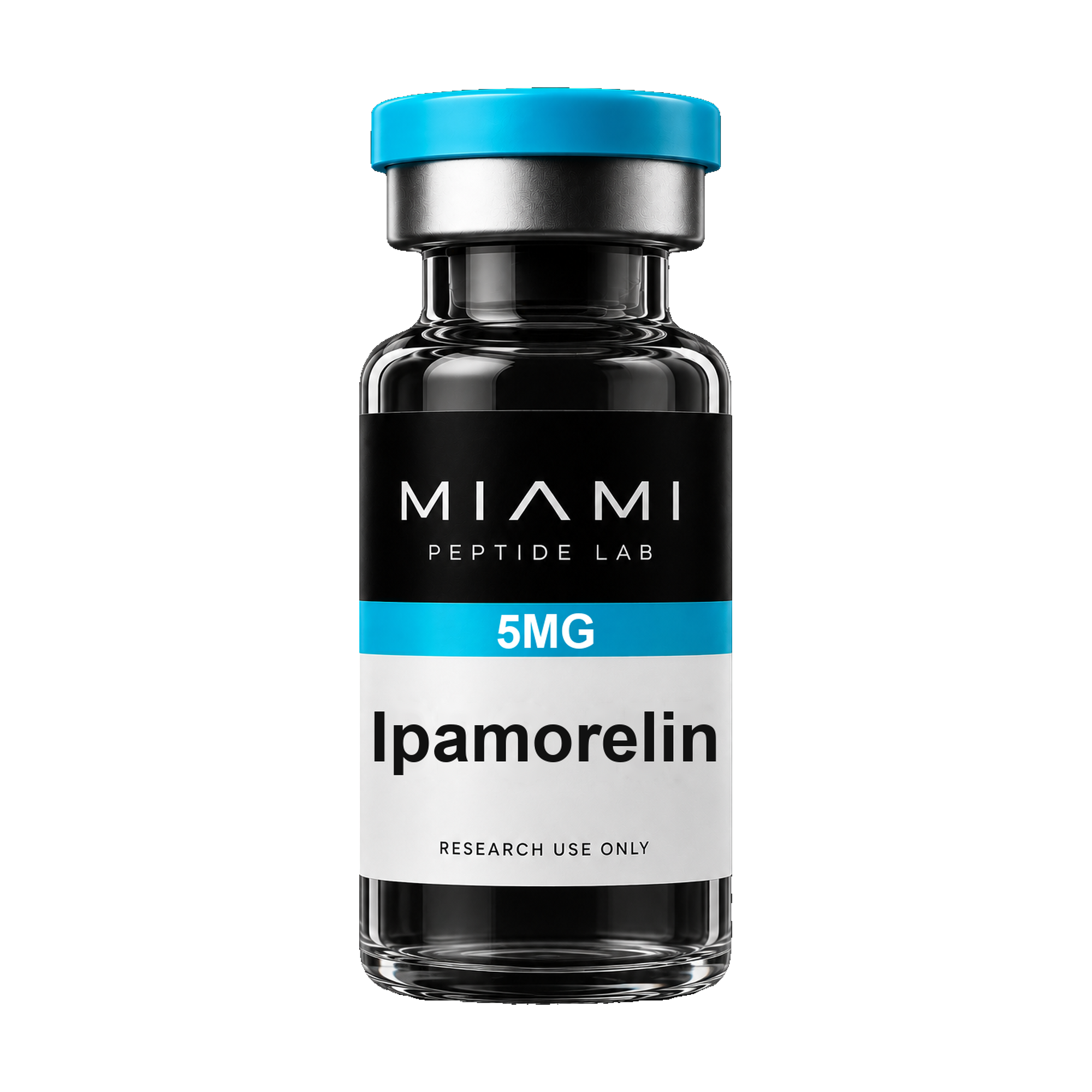 Ipamorelin — research peptide vial | Miami Peptide Lab