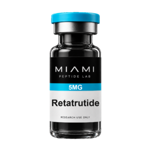 Retatrutide 5mg — research peptide vial | Miami Peptide Lab