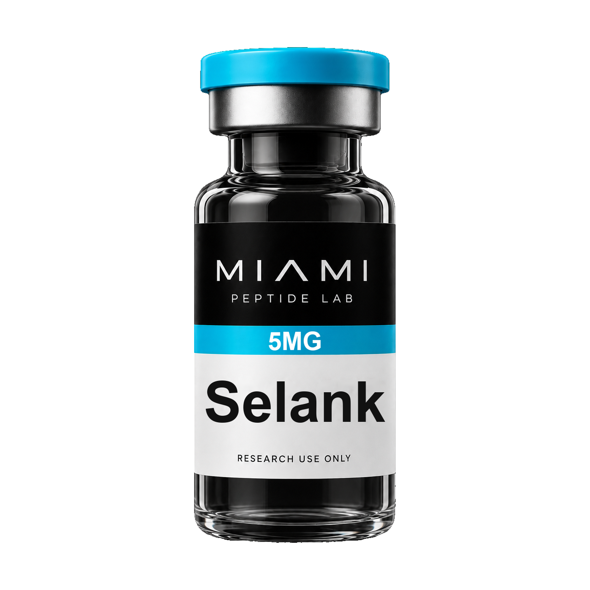 Selank — research peptide vial | Miami Peptide Lab