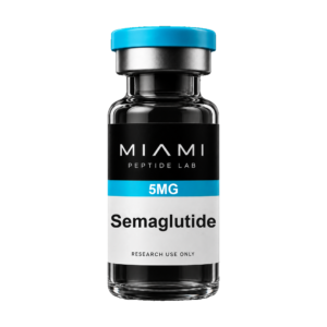 Semaglutide 5mg — research peptide vial | Miami Peptide Lab