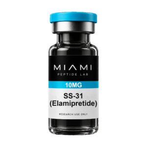 SS-31 (Elamipretide) — research peptide vial | Miami Peptide Lab