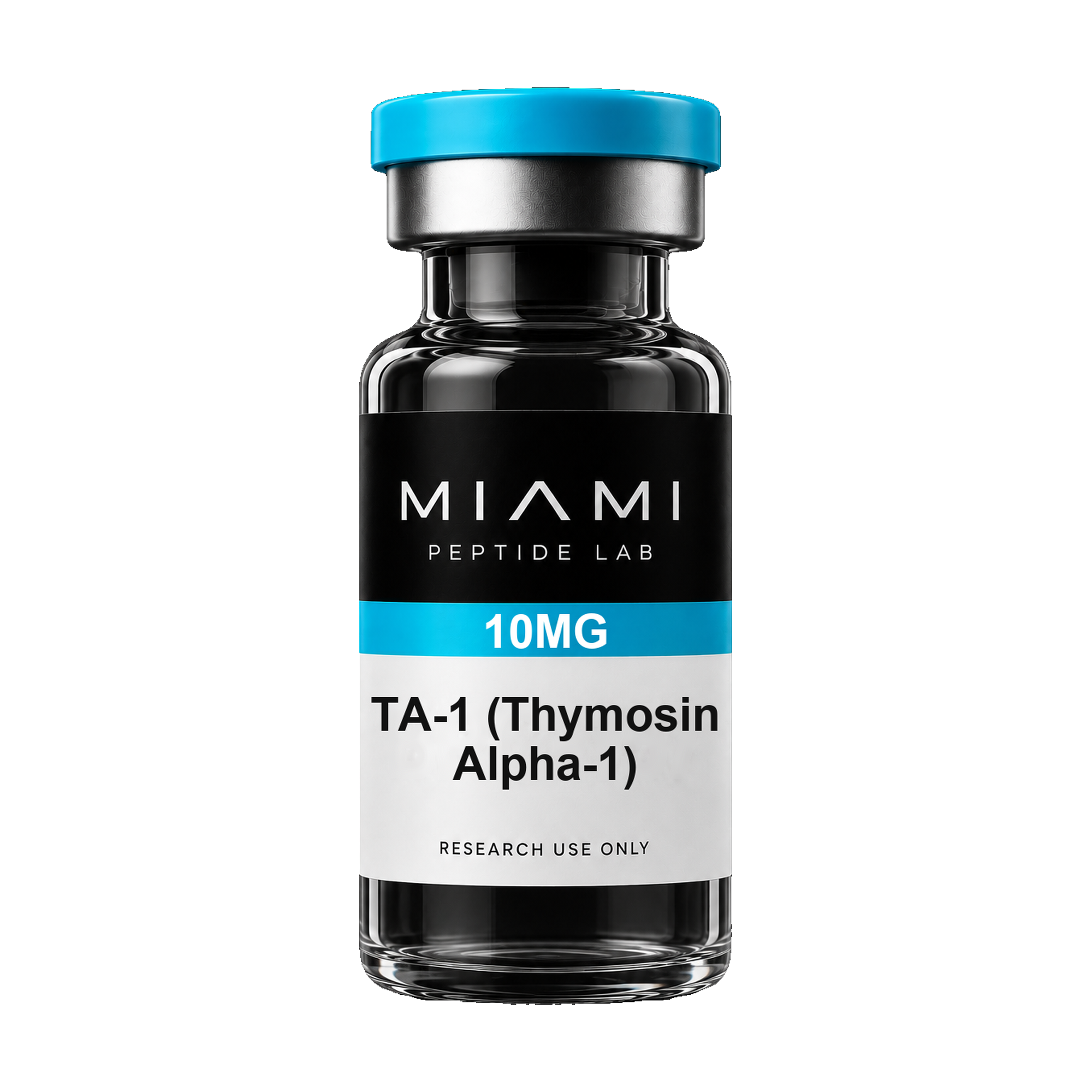 TA-1 (Thymosin Alpha-1) — research peptide vial | Miami Peptide Lab