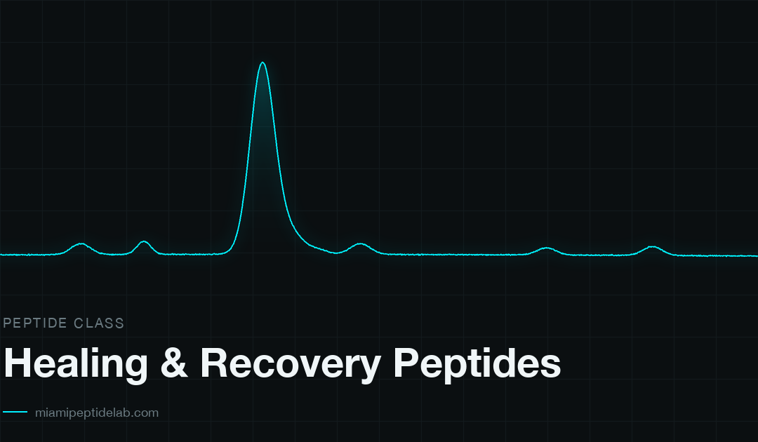 Healing & Recovery Peptides — research guide from Miami Peptide Lab
