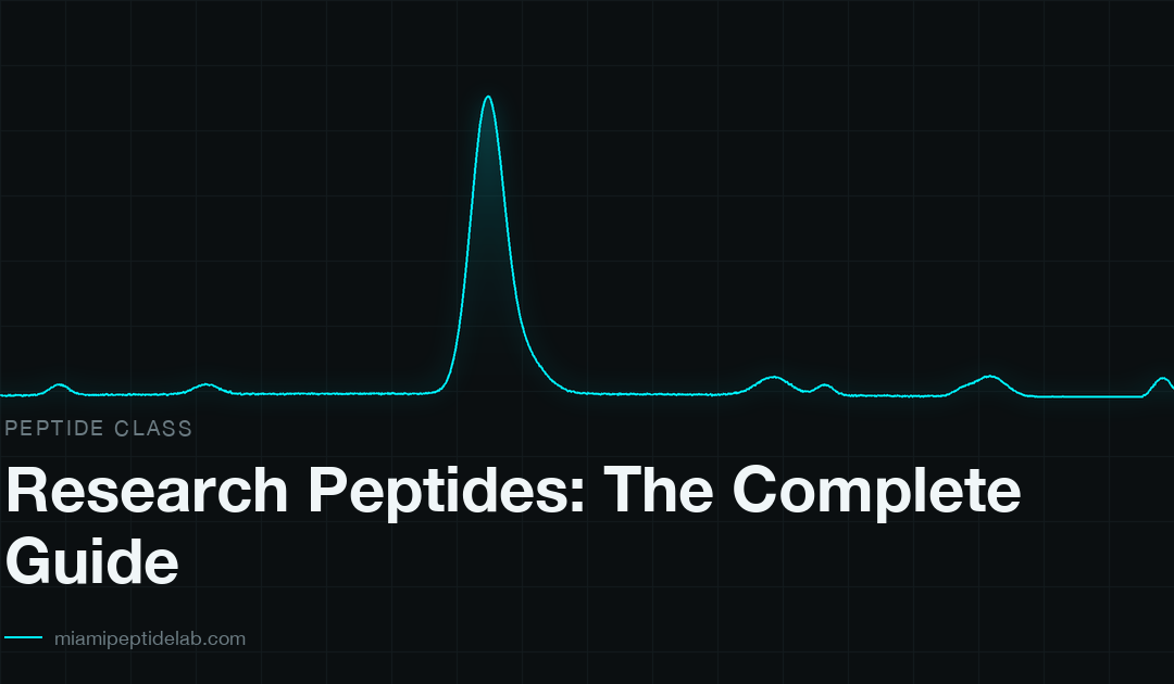 Research Peptides: The Complete Guide — research guide from Miami Peptide Lab