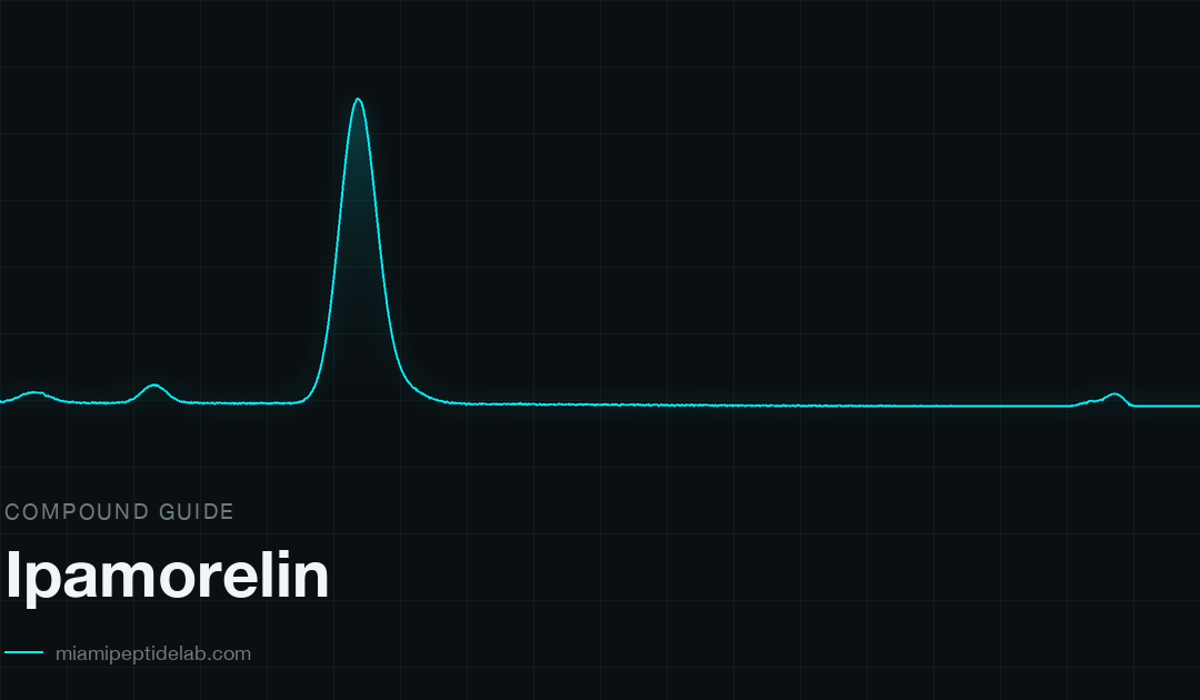 Ipamorelin — research guide from Miami Peptide Lab