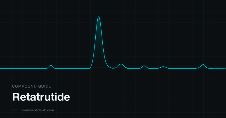Retatrutide — research guide from Miami Peptide Lab