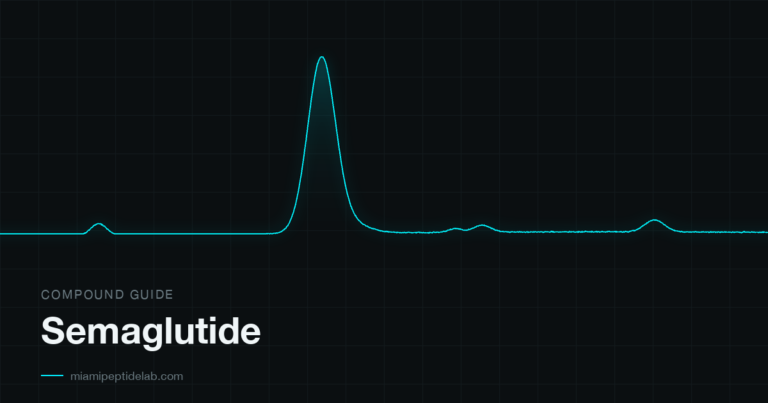 Semaglutide — research guide from Miami Peptide Lab