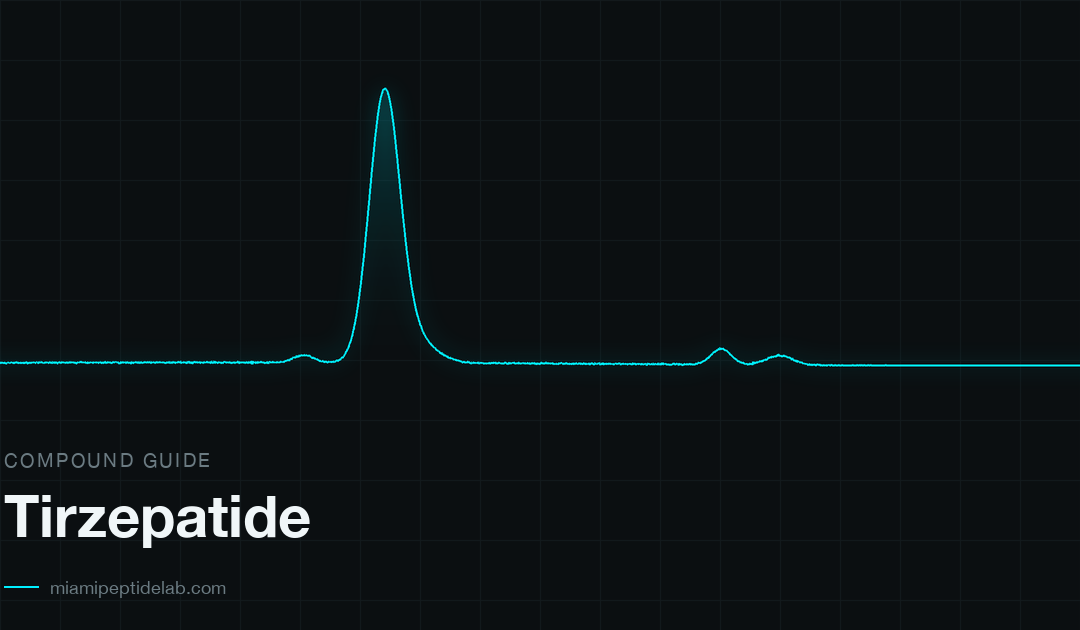 Tirzepatide — research guide from Miami Peptide Lab
