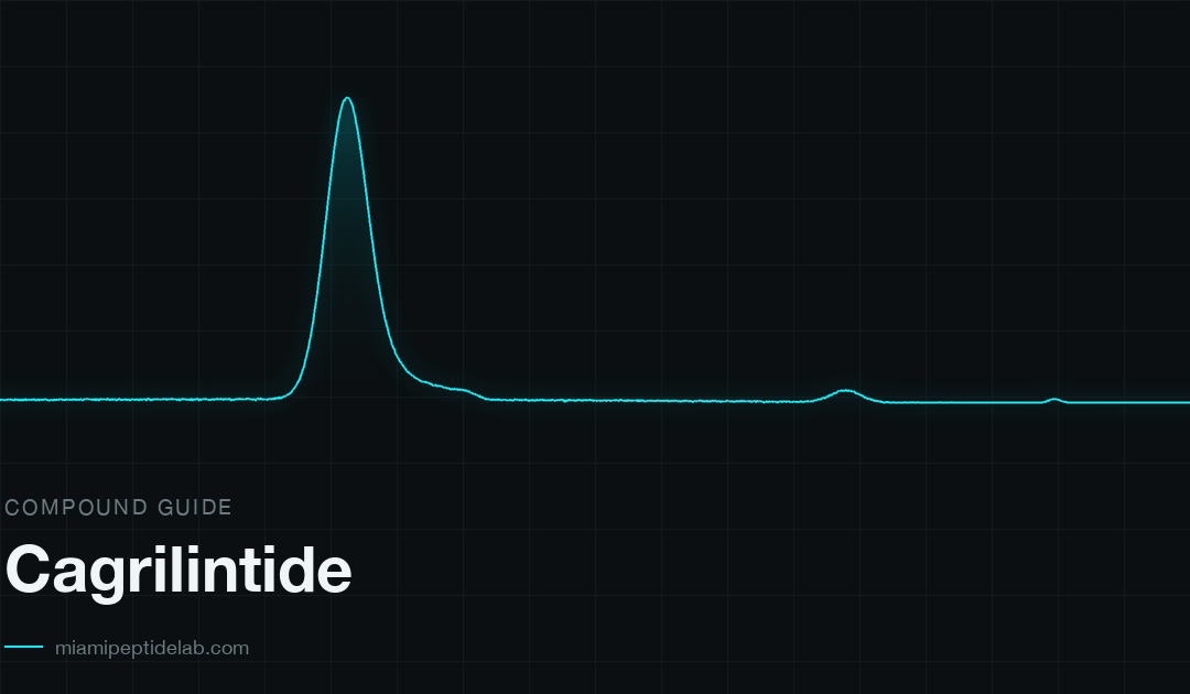 Cagrilintide — research guide from Miami Peptide Lab