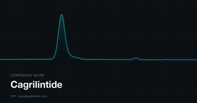 Cagrilintide — research guide from Miami Peptide Lab
