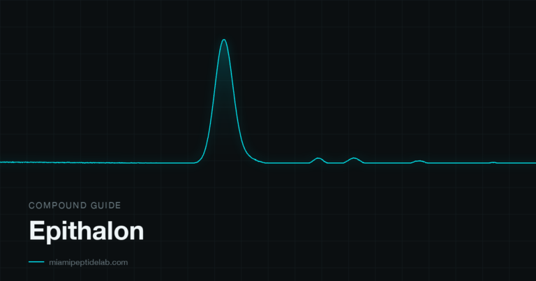 Epithalon — research guide from Miami Peptide Lab