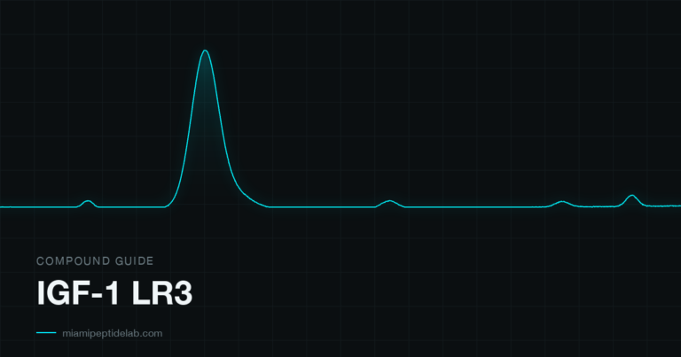 IGF-1 LR3 — research guide from Miami Peptide Lab