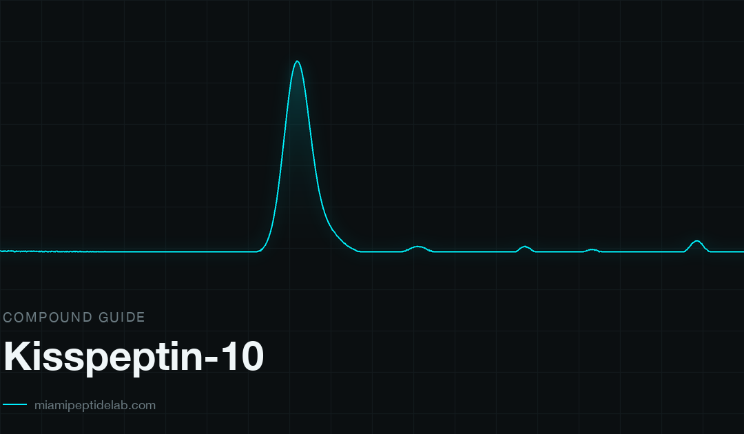 Kisspeptin-10 — research guide from Miami Peptide Lab