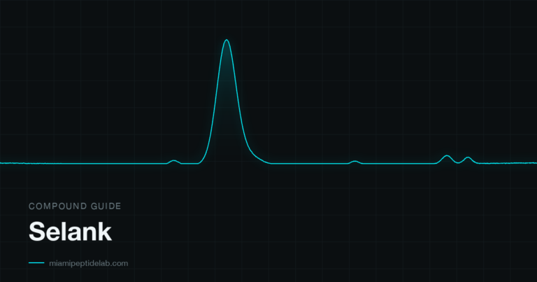 Selank — research guide from Miami Peptide Lab