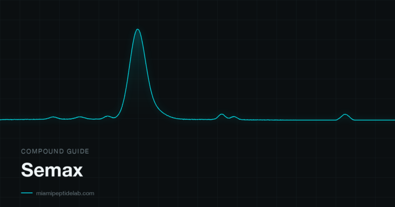 Semax — research guide from Miami Peptide Lab
