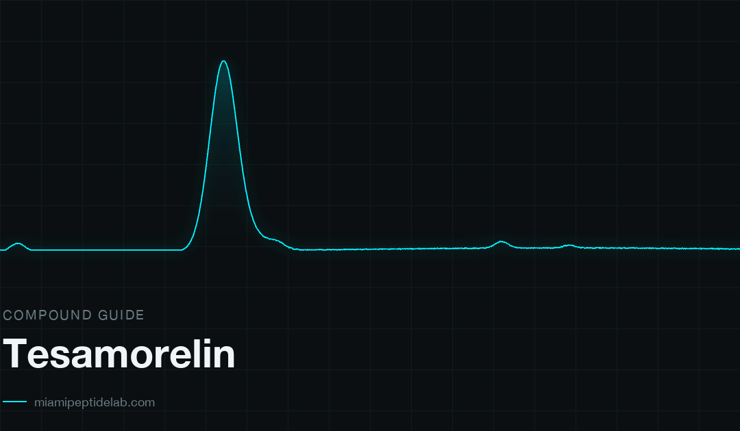 Tesamorelin — research guide from Miami Peptide Lab