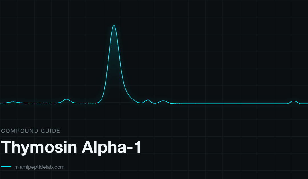 Thymosin Alpha-1 — research guide from Miami Peptide Lab